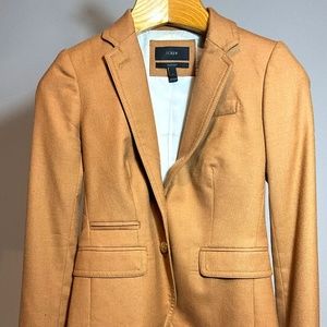 J Crew Schoolboy Blazer- size 0- Camel